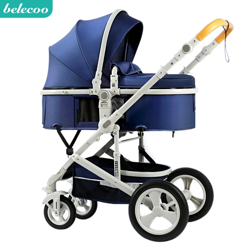 Belecoo детская коляска высокий пейзаж может сидеть складной светильник