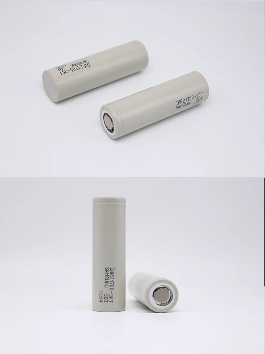 1 шт. для samsung INR21700-30T 30T 21700 3000mah 35A 3,7 V аккумуляторная батарея с плоским верхом PK NCR21700A