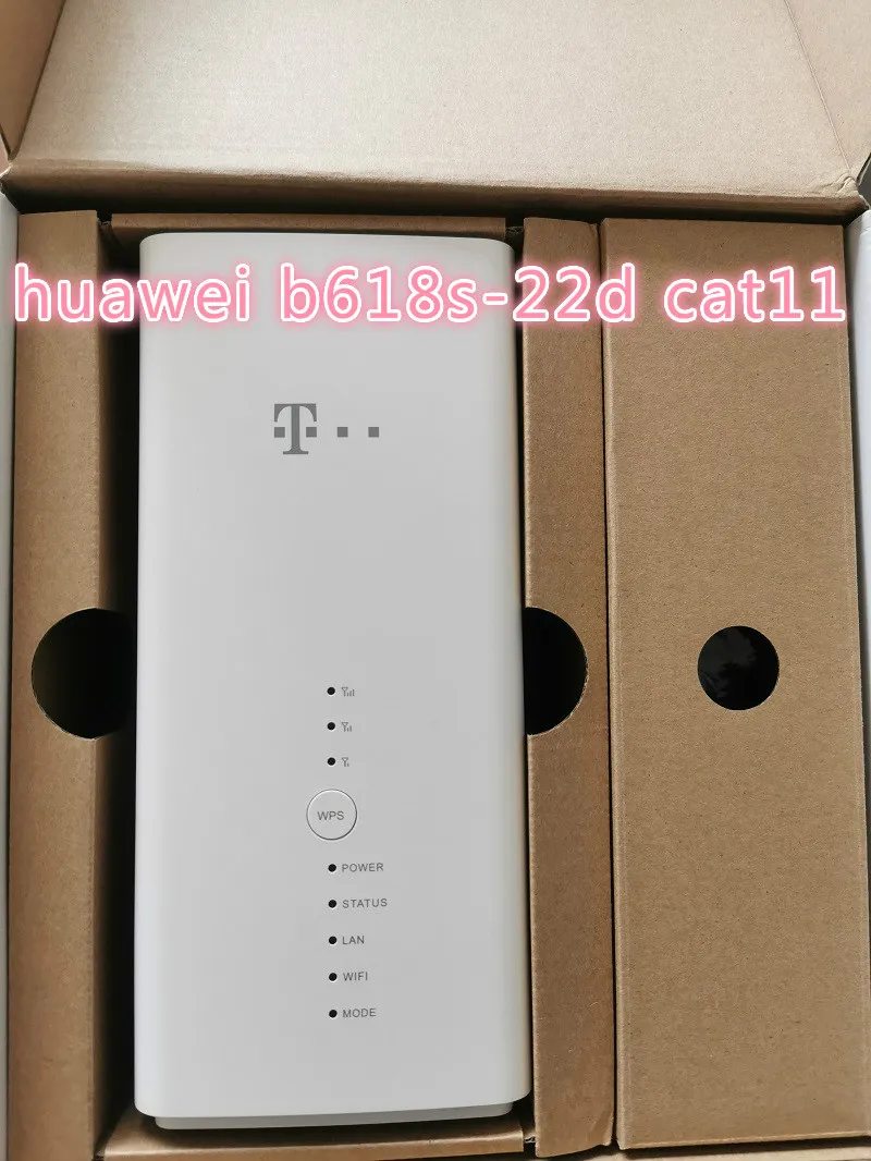 Разблокированный беспроводной маршрутизатор Huawei B618s 22d Cat11 4G LTE Band 1/3/7/8/20/38 600Mbs|3G/4G