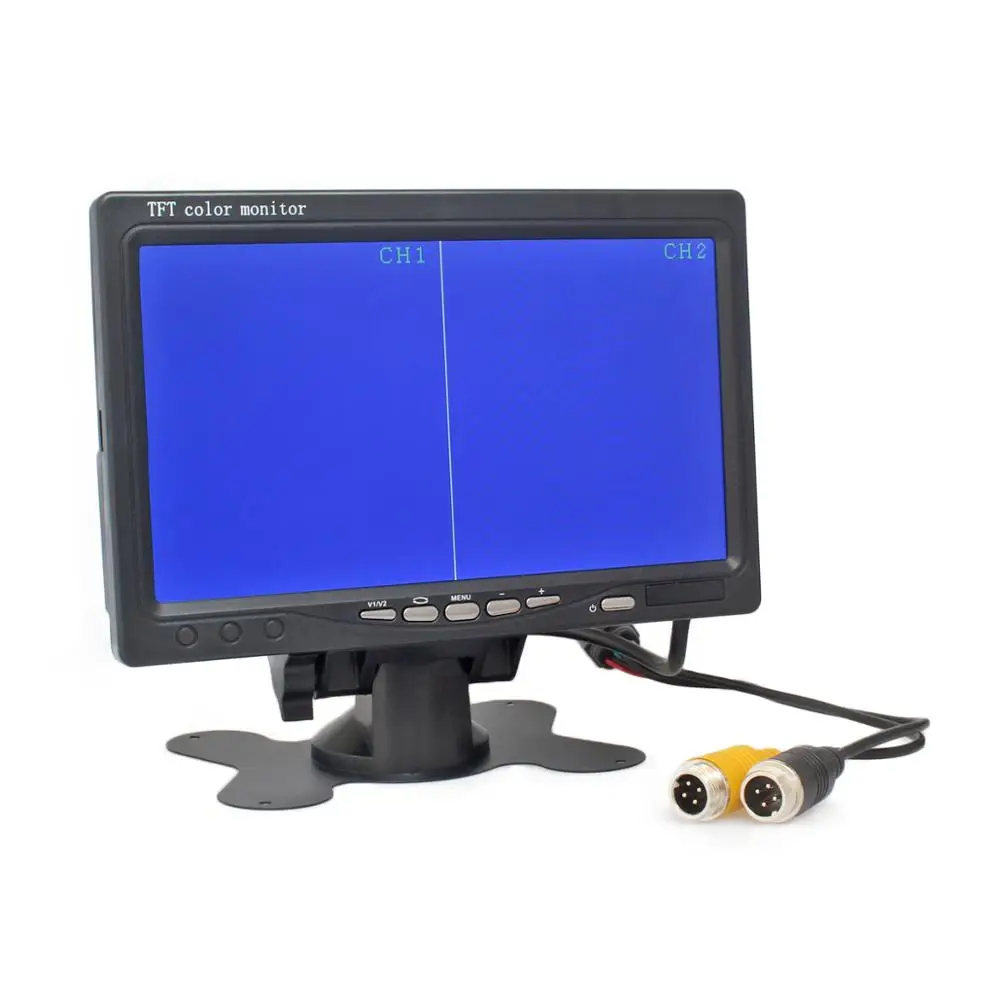 DIYKIT DC12V 24 V 7 &quot2 сплит ЖК экран Автомобильный монитор HD CCD Автомобильная камера