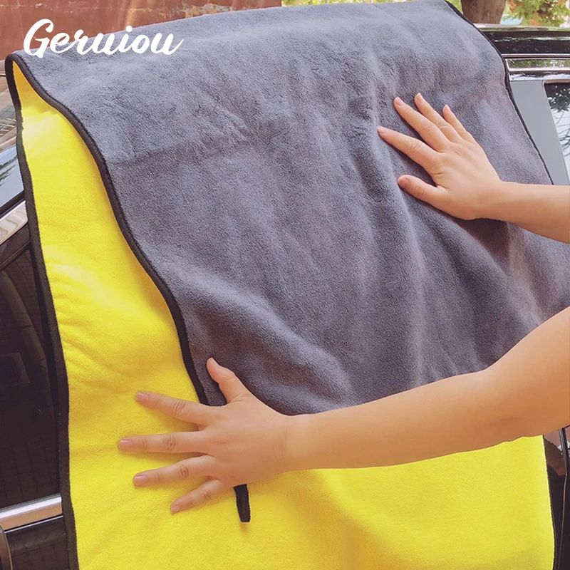 

Car Wash Towel 600GSM Microfiber Towel Car Detailing Microfiber Rag for Car Cleaning Drying Tool Kitchen Washing Accessories