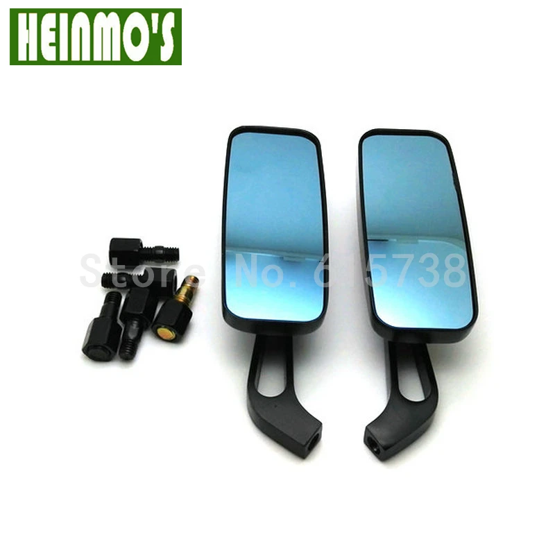 Зеркало заднего вида Moto rcycle 1 пара 8/10 мм синее|motorcycle rear view|mirror motomotorcycle view mirror |