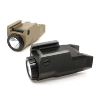 tactical weapon flashlight apl c light mini pistol light constantmomentarystrobe 200lumen pistol glock rail scope
