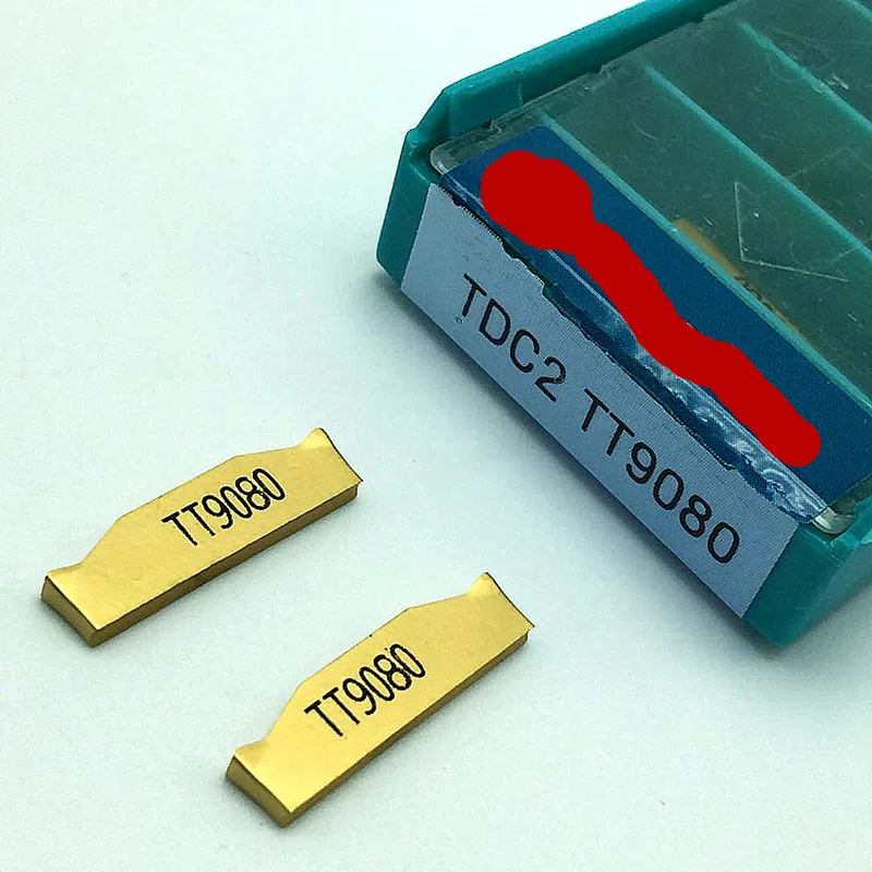 20 шт. токарный инструмент TaeguT TDC2 TT9030/TT9080 2 мм рифленый Карбид станок с ЧПУ внешний
