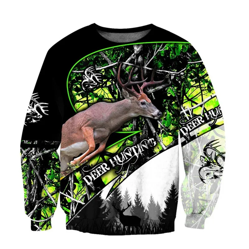 

Latest duck hunting camouflage 3D full set printed Hoodie men's Sweatshirt Unisex Street zipper Pullover casual jacket Sweatshir