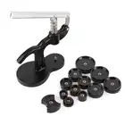 Часы Пресс er часы задняя крышка чехол крышка Пресс ближе Часовщик Ремонт часов Батарея инструмент для замены, украшенное мозаикой из драгоценных камней, 12 плашек черное