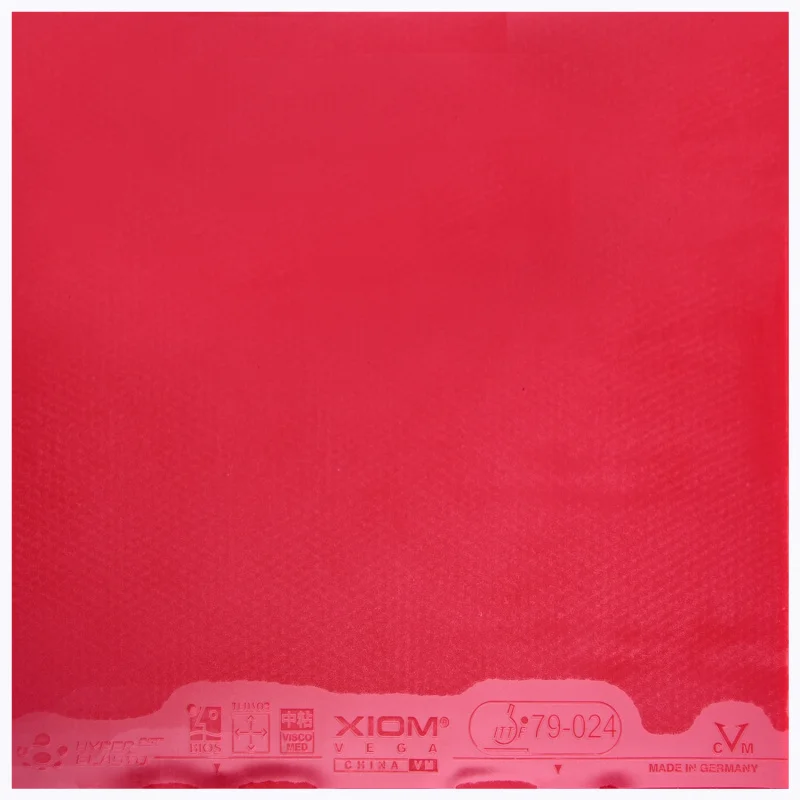 Новый оригинальный Xiom синий Vega ЕВРО Китай DF губка для настольного тенниса резина