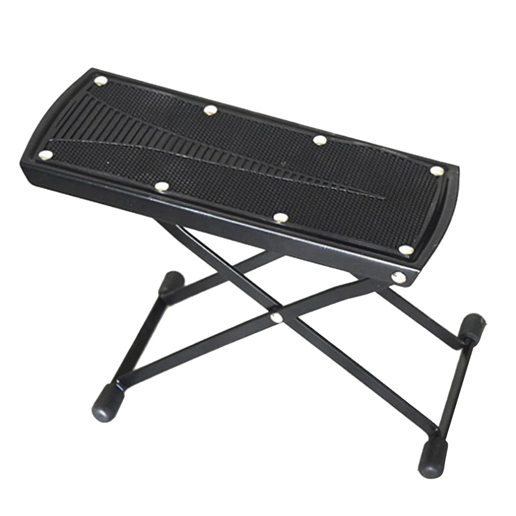 Ножная подставка для гитары портативная регулируемая складная классической |