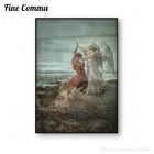 ВИНТАЖНЫЙ ПЛАКАТ, Репродукция картины маслом под старину, Репродукция холста, готический Настенный декор