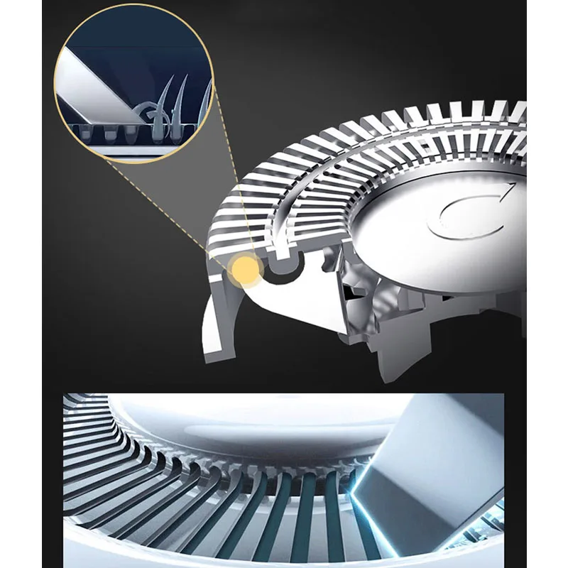 5 в 1 электробритва с 5D плавающий пятью лезвиями носу и ушах машинка для стрижки