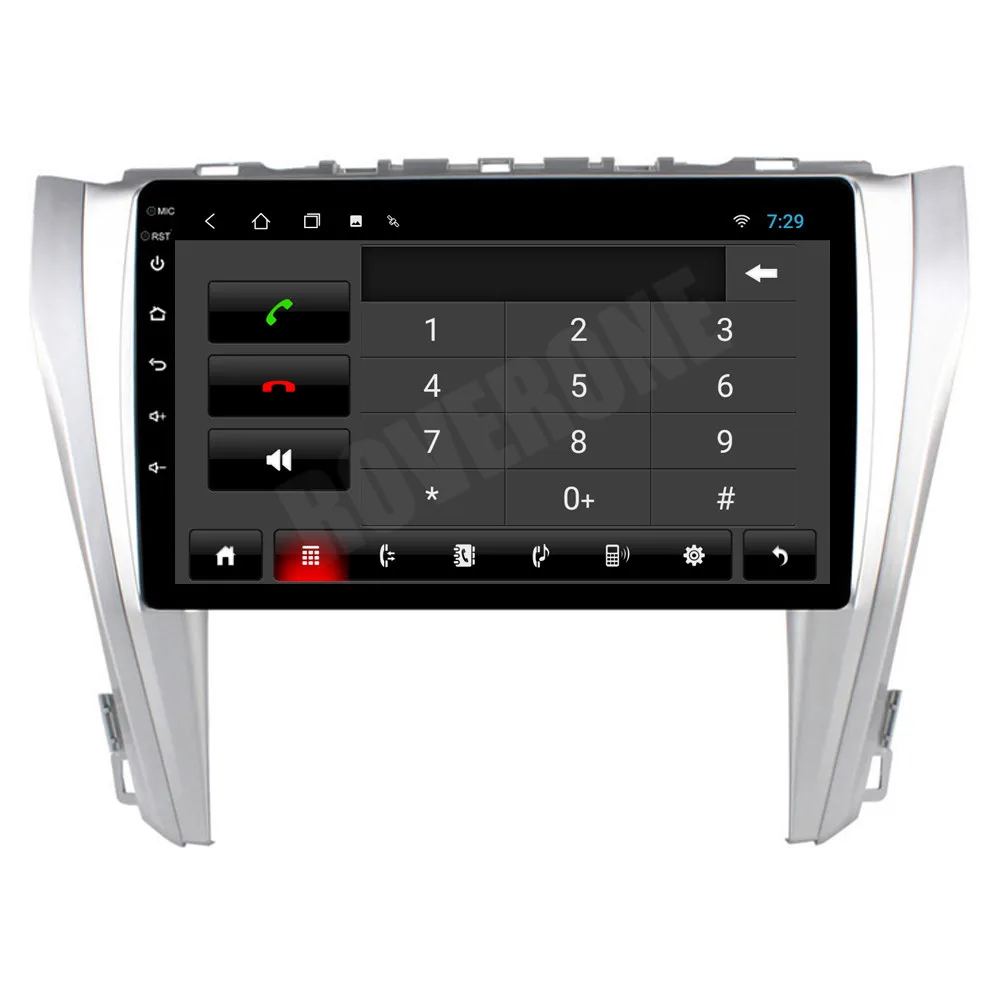 RoverOne For Toyota Camry 2015 2016 2017 Android 12 Autoradio Car Multimedia Player Radio GPS Navigation Head Unit NO DVD | Автомобили и