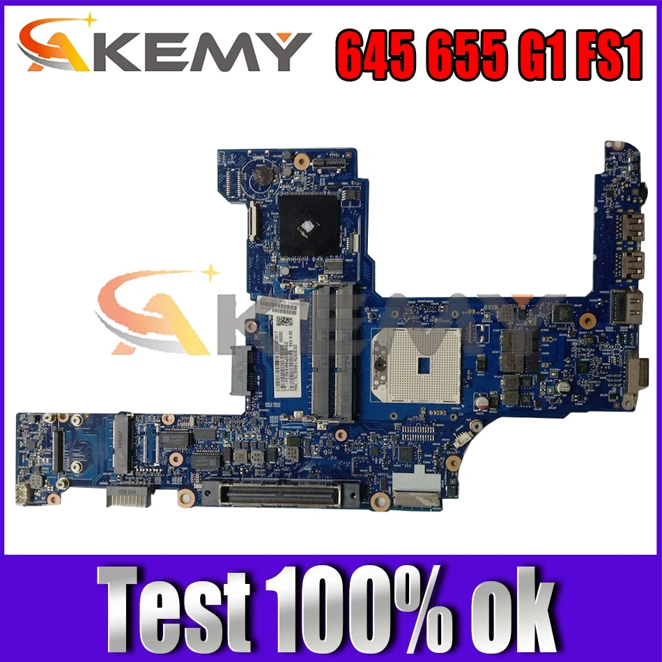 

746018-001 746018-501 Материнская плата для ноутбука HP Probook 645 655 G1 FS1 гнездо материнская плата для ноутбука 6050A2567101-MB-A03 AMD