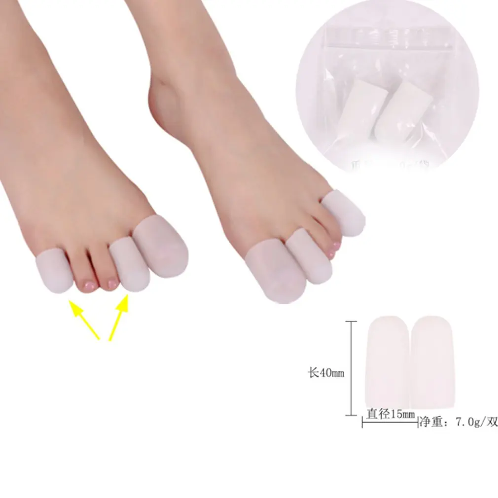 

A-003 SEBS Toe Tube Toe Caps Toe Cushions Foot Corns Remover Finger Toe Protect Body Massager Insoles Health Care
