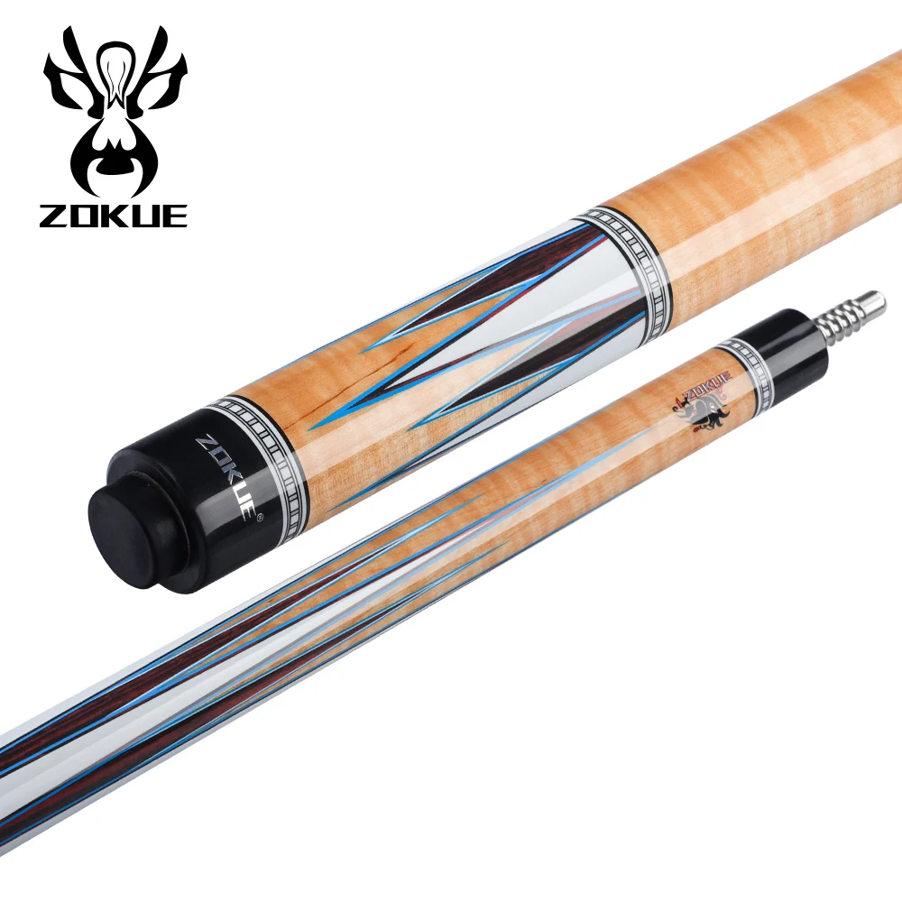 

Original ZOKUE Billiard Carom Stick Korean 3 Cushion Cue Carom Cue Taper 12mm Tip 142cm Selected Canadia Maple Butt Shaft Kit