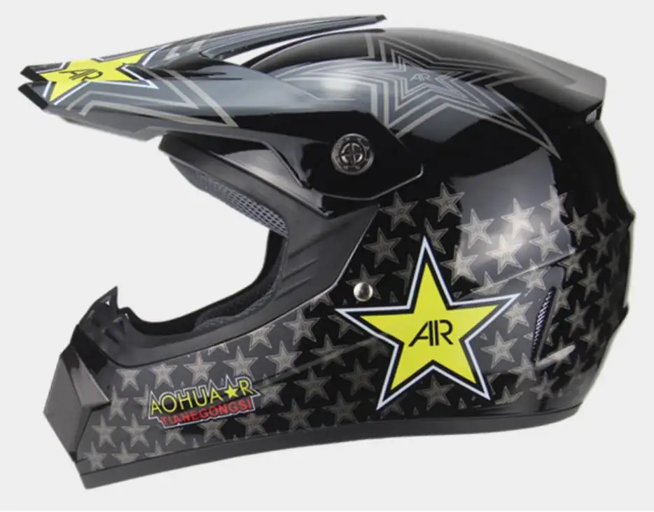 helmet 12 Полностью черный ребенок латка детская крест тела защиты брони Moto шлем DH MX жилетка для маунтинбайкинга Броня колена защита для локтей защита головы - Цвет: helmet 12