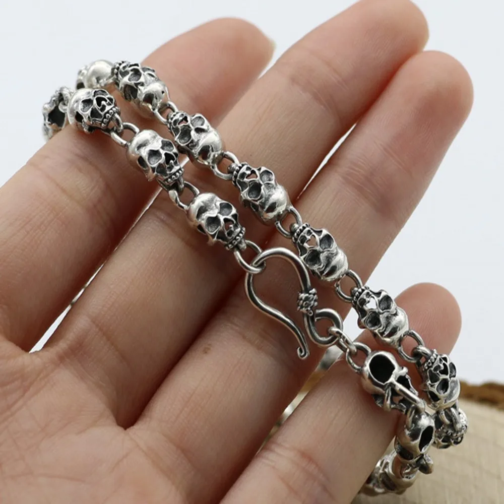 Серебряное ювелирное изделие S925 ожерелье из тайского серебра женское бамбуковое