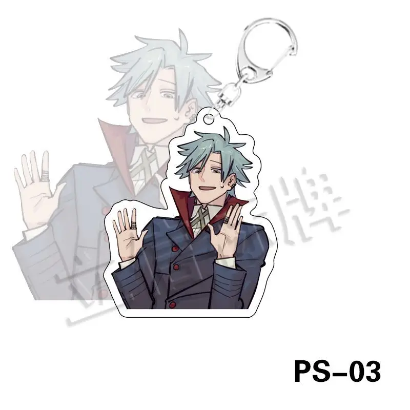 

Anime Version Id: Invaded Cartoon Acrylic Keyring Student Backpack Beautiful Pendant Seat Keychains Best Friend Gift Keychain