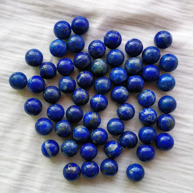 Оптовая продажа 50 шт./лот хорошее качество натуральный Лазурит круглый шар без