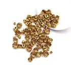 Новинка 100, шт.пакет, стразы разных размеров, стеклянные стразы, одежда, свободные бусины, Золотая основа, шитье, стразы желтого цвета, свадебное платье сделай сам