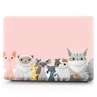 Милые Чехлы для ноутбуков Macbook Air, чехол для 13 дюймов 2020 M1 A2337 A2179 A1932, чехол для Macbook Pro 13 A2251 A2289 A1502 A1708 A1278