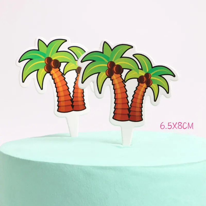 5 шт./Симпатичные животные/воздушные шары топпер для торта Радужные облака дня