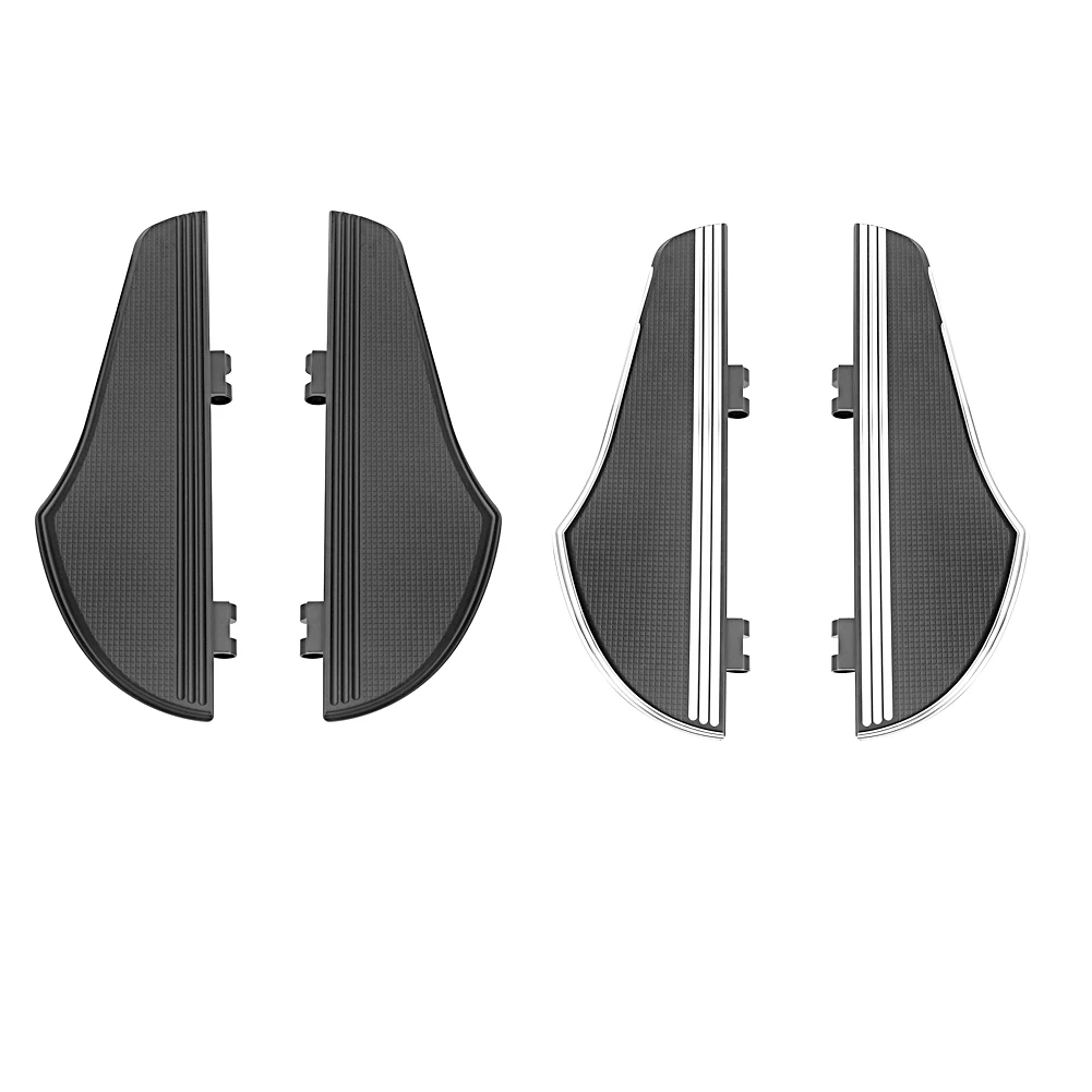 

Motorcycle CNC Front Footrest Rider Driver Foot Rest Pegs Floorboards For Harley Touring 2000-2019 Models Street Glide Road King