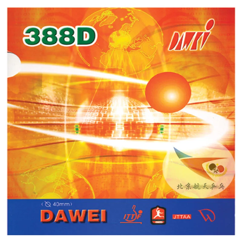 

Dawei 388D 388 D 388-D резина для пинг-понга с губкой для настольного тенниса