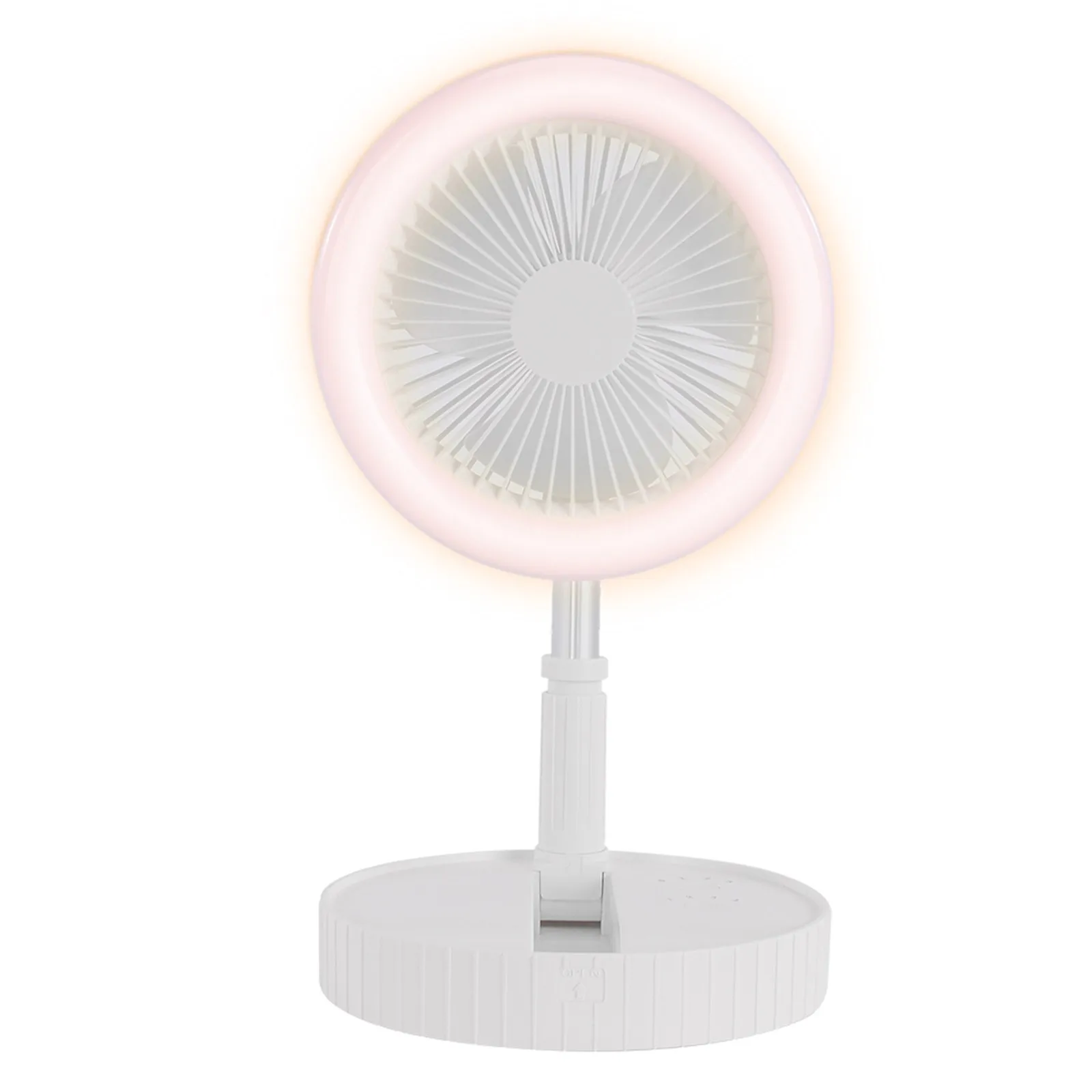 

Low Noise Smart Home Portable Desk Mini Fan Night Light Fan Usb Charging Mini Handheld Desktop Creative Multifunctional Fan