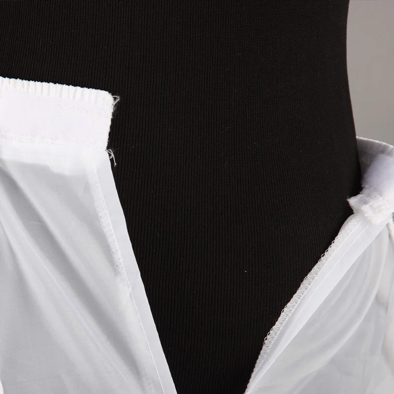 Женское длинное платье невесты белая Двухслойная юбка большого размера Нижняя