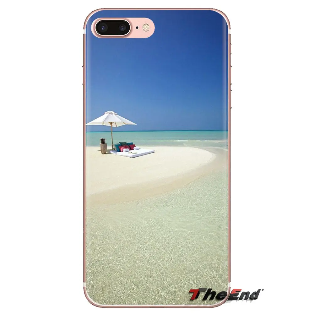 Мальдивские Острова пляжи пятно силиконовый чехол для телефона чехлы Huawei NOVA 2 3 2i