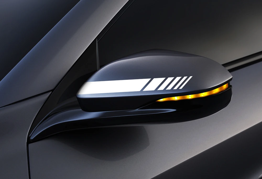 Стайлинг автомобиля зеркальные наклейки декоративные аксессуары для Ford Focus 2 3 ST RS