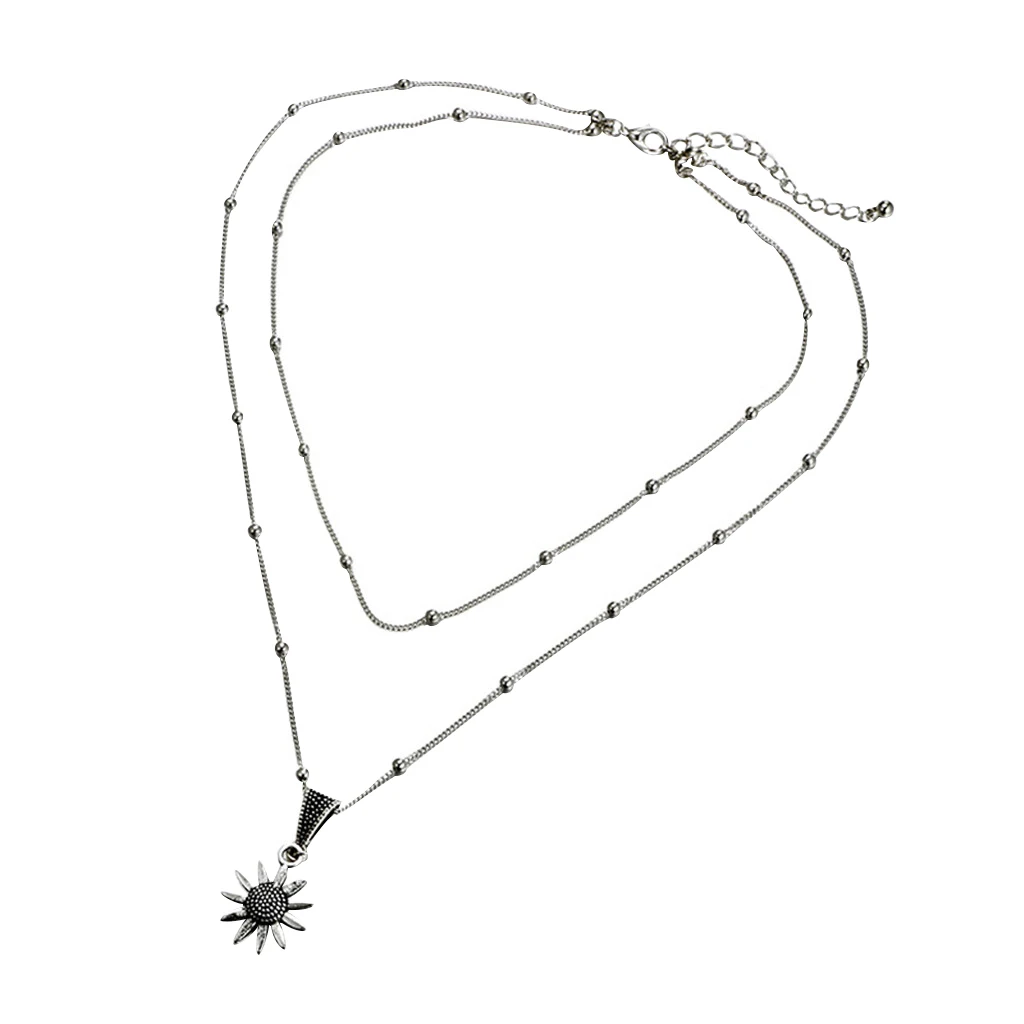 Короткое ожерелье с подвеской в стиле панк на каждый день сплав цепочка для