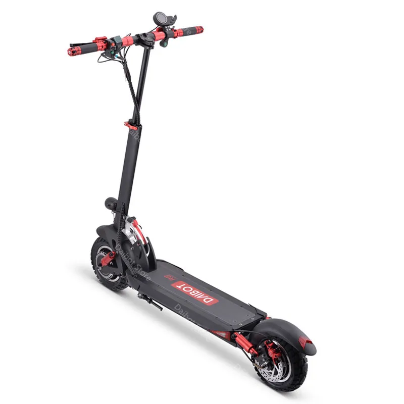 Мощный электрический скутер 60 в 65 км/ч двухмоторный с двумя колесами скейтборд