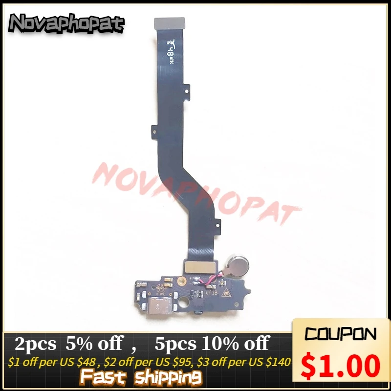 

Зарядное устройство Novaphopat для ZTE Axon 7 mini B2017, USB док-станция, зарядный порт, основная плата для подключения гибкого кабеля Вибрационный микроф...