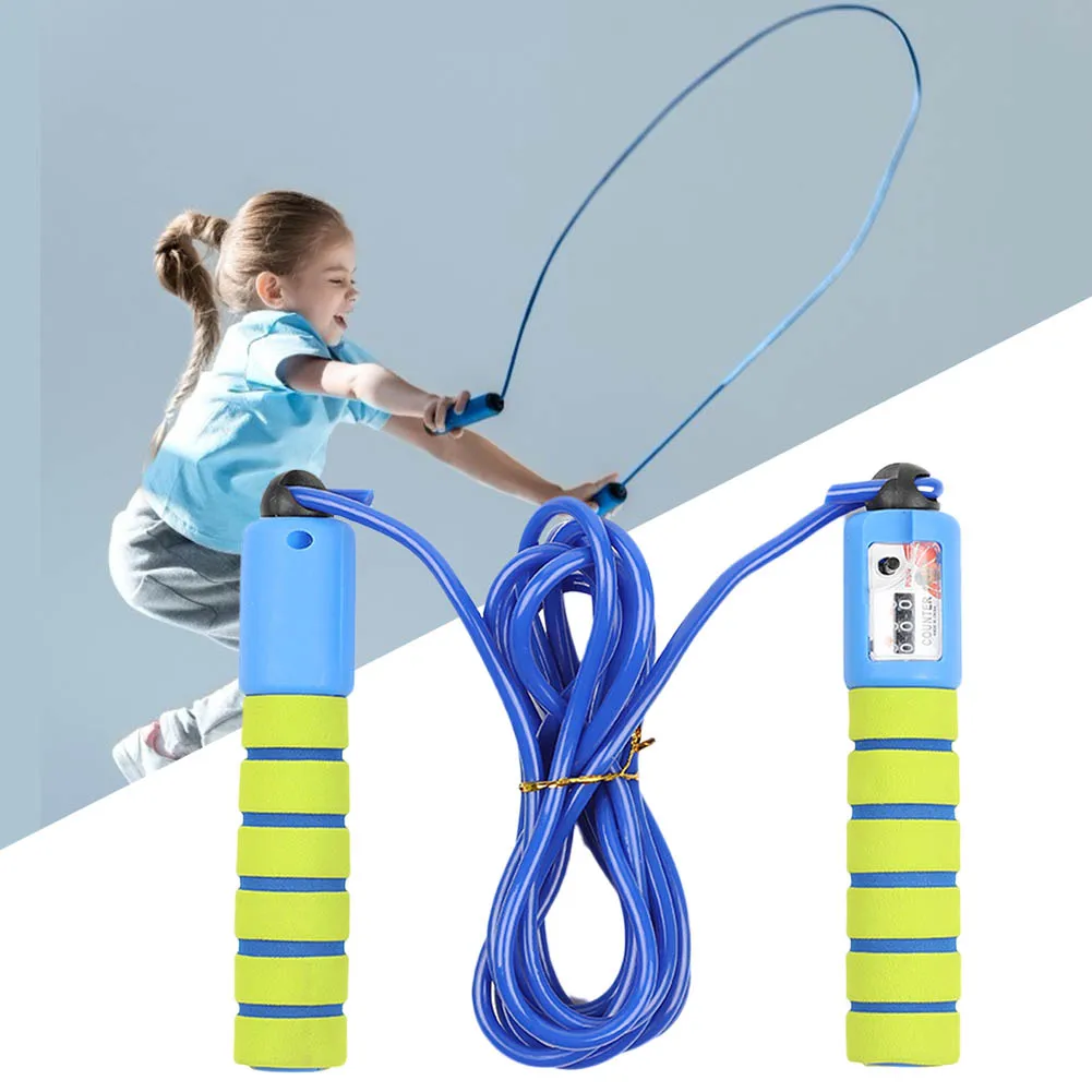 

Adjustable Fast Speed Jump Ropes Exercise Counting Skipping Wire with Counter for Working-out Comfortable Decoration
