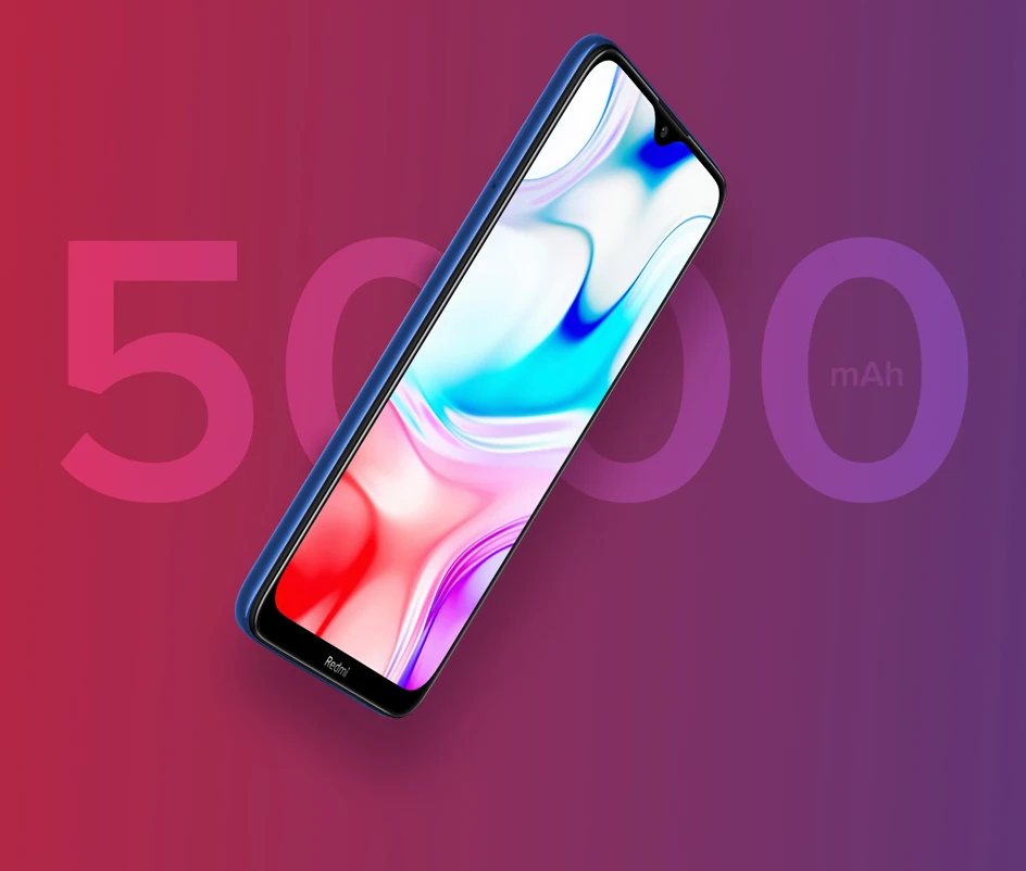 Смартфон Xiaomi Redmi 8 с глобальной версией, 4 ГБ, 64 ГБ, Восьмиядерный процессор Snapdragon 439, 5000 мАч, 6,22 дюйма, 12 Мп+ 2 МП, 18 Вт, быстрая зарядка, мобильный телефон