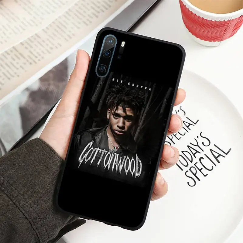 

NLE Choppa famous Rapper luxury design shell Phone Case For Huawei honor Mate P 10 20 30 40 i 9 8 pro x Lite smart 2019 nova 5t