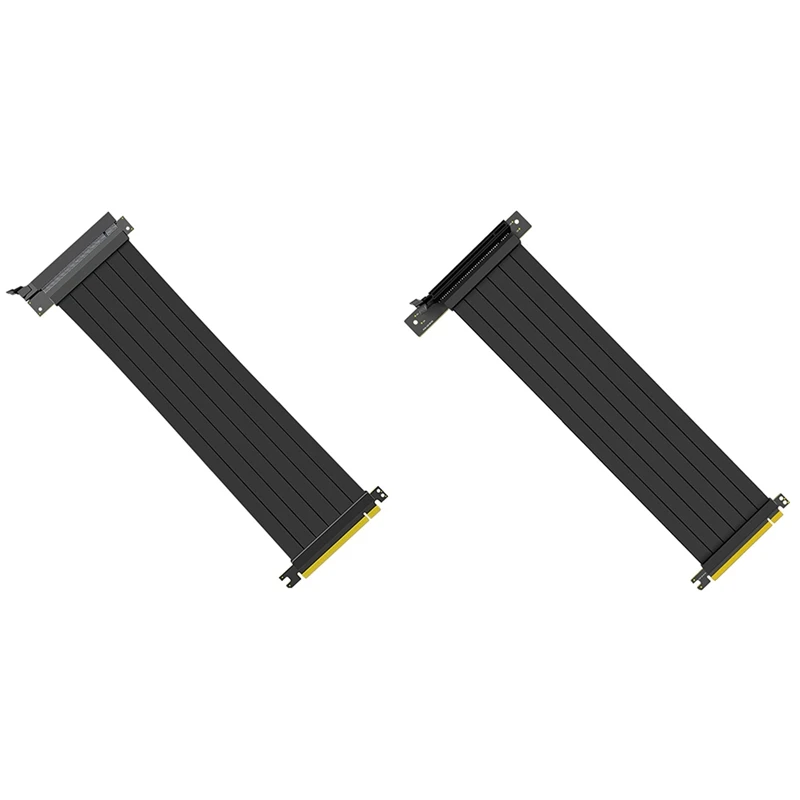 

Full Speed 3.0 PCIE X16 Riser Cable Graphics Card Extension Cable PCI Express Riser Shielded Extender with Antijam