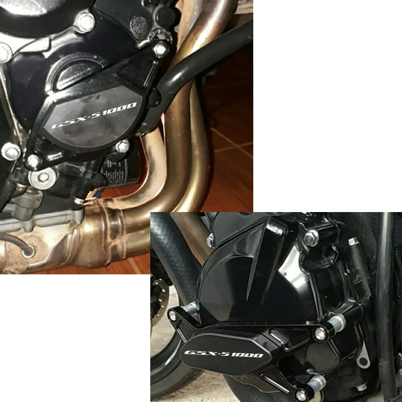 Для SUZUKI GSX S1000 S1000F 1000 2015 2016 GSXS1000 CNC POM рамка ползунка защитный чехол для статора