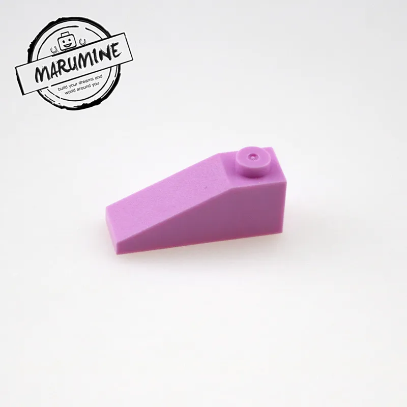 light pink MARUMINE кирпичи игрушки наклона 3x1 перевернутый Кирпич 150 шт./лот мс классические строительные игрушки развивающие "сделай сам", конструкторы, комплект для детей - Цвет: light pink