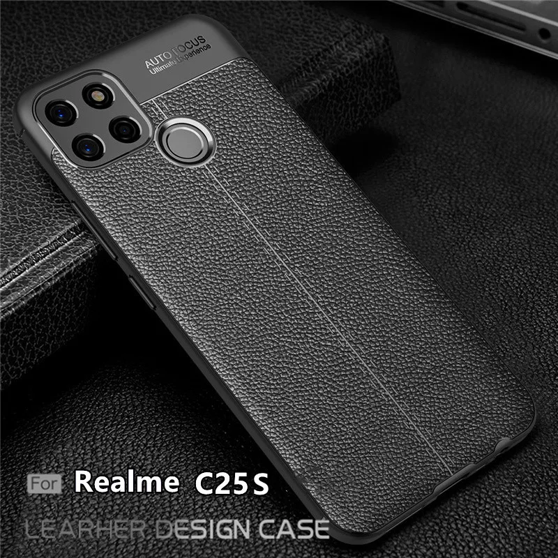 Чехол для OPPO Realme C25S чехол Capas бампер ударопрочный из мягкого ТПУ Fundas C 25S |