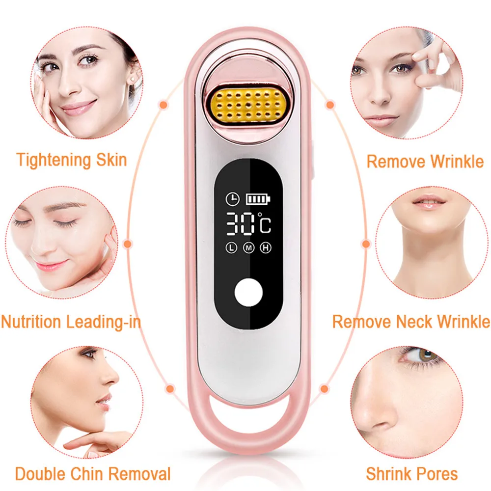 РЧ Массажер для лифтинга лица радиочастотный электрический прибор подтягивания