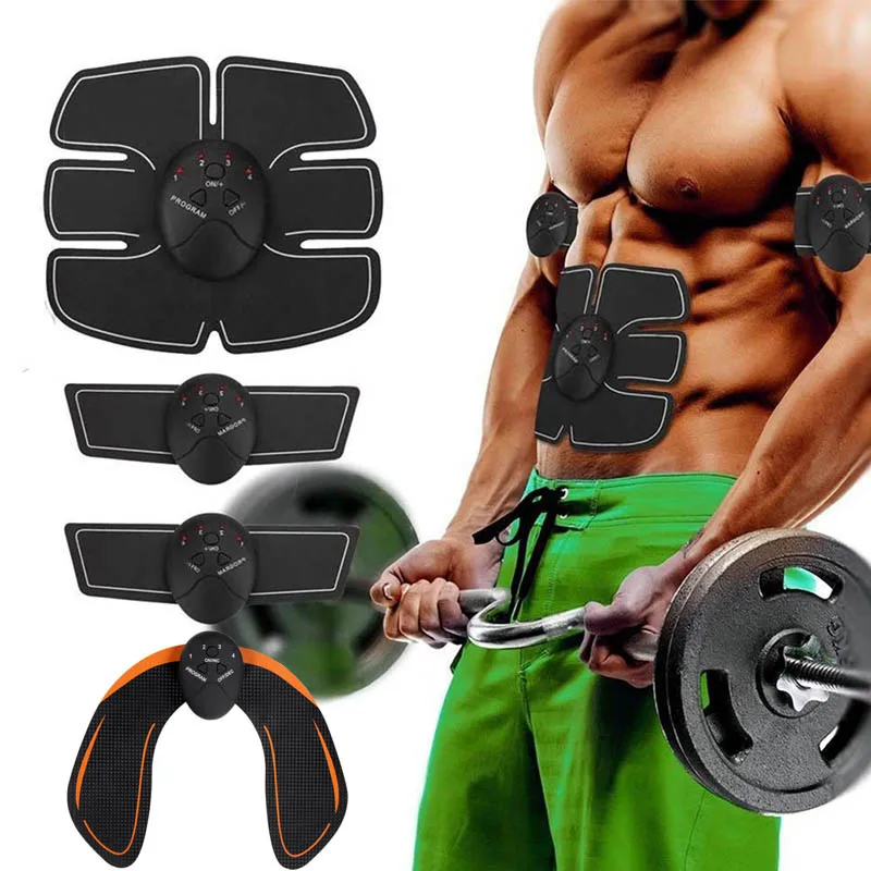 

Abdominal Muscle Trainer ABS Stimulator EMS Hip Trainer Body Slimming Shaper Leg Arm Exerciser Fitness Massage Home Gym Equiment