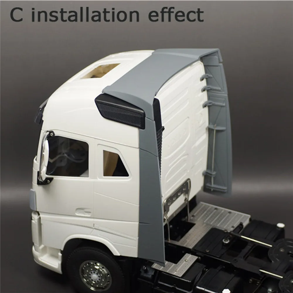 имитация спойлера контейне