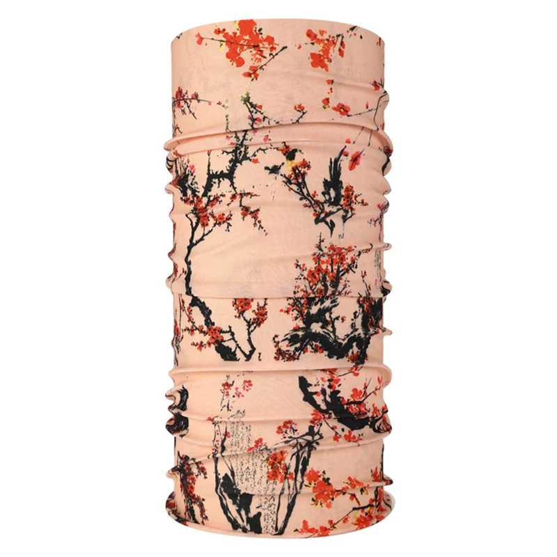 

1 pc Face Mask Printed Multi-Functional Seamless Anti-sweat Sunshade Dustproof Wristband Hairband Head Scarf Outdoor _