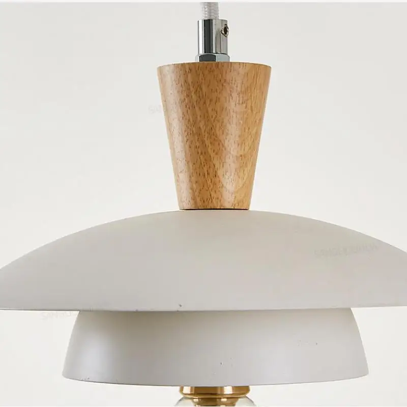 1 3 шт удивительные деревянные подвесные лампы украшение Скандинавское освещение