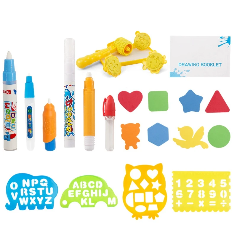 

Kids Drawing Mat Doodle Rug with ic Pen Painting Board Kids Carpet Painting Training Educational Toys Gift