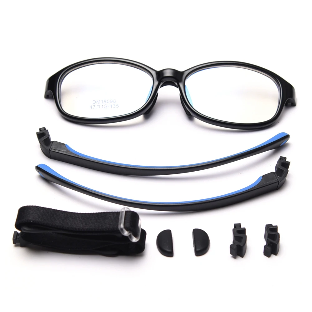 

Veshion Children Square Eyewear Tr90 Frame Pink Black Girl Optical Glasses Frame Kids Boy Clear Lens Ultralight Anti Blue