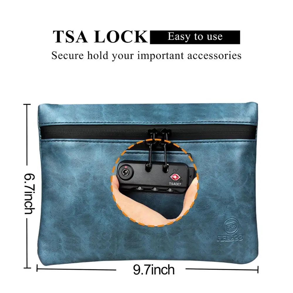 FIREDOG набор мешков с защитой от запаха 4 предмета табачный мешочек замком