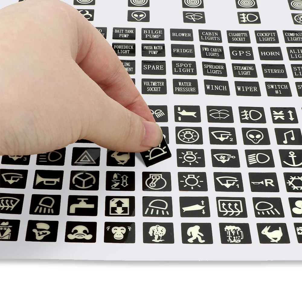 LEEPEE рокер метка переключателя Настенные переключатели украшения цепи Панель